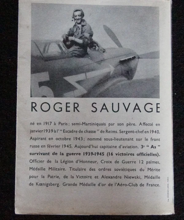 Roger Sauvage Un du Normandie-niémen éditions André Martel ediion originale - Afbeelding 5